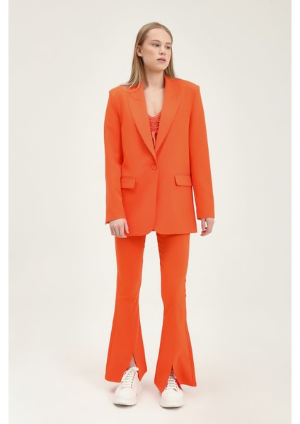 Blazer Ceket Turuncu