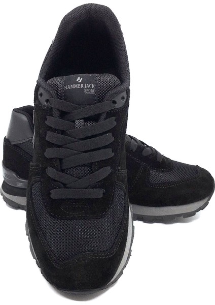 Hammerjack Peru 102-19250 Siyah-Füme Hakiki Deri Sneaker Ayakkabı fiyatları