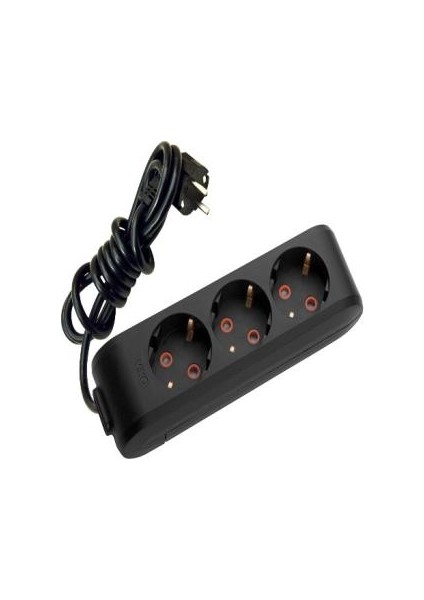 Siyah Üçlü Topraklı 3 Metre