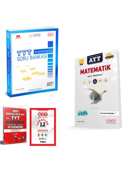 TYT Matematik Soru Bankası Limit AYT Matematik Soru Bankası + Deneme