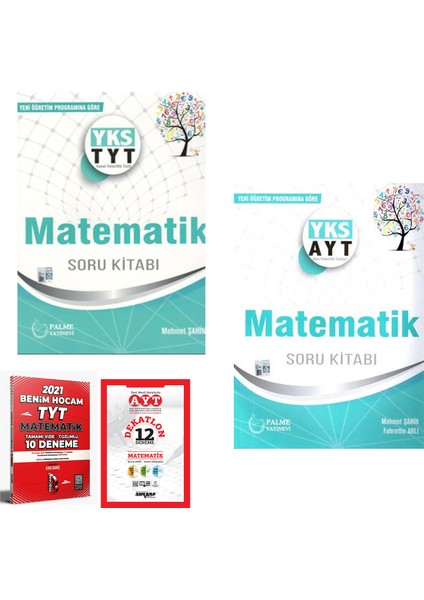 TYT Matematik Soru Kitabı ve Palme AYT Matematik Soru Kitabı - Deneme