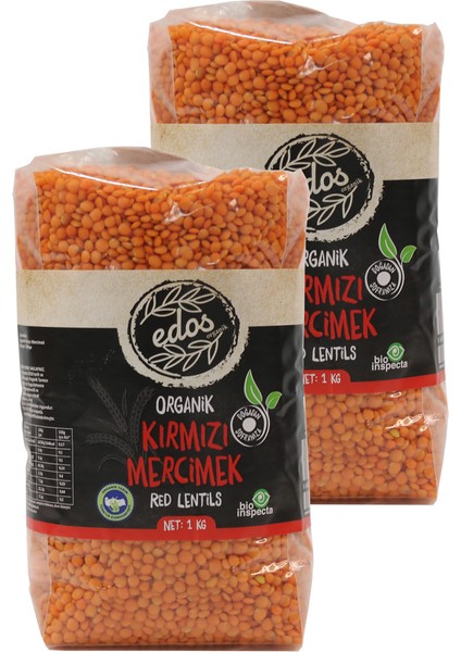Kırmızı Mercimek 1 kg x 2'li