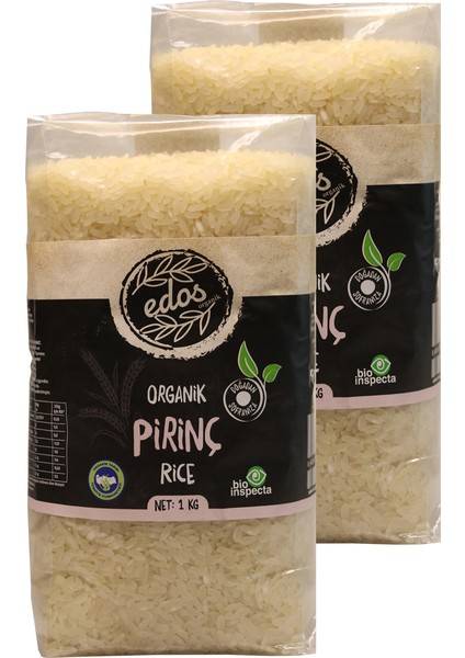 Organik Pirinç 1 kg x 2'li