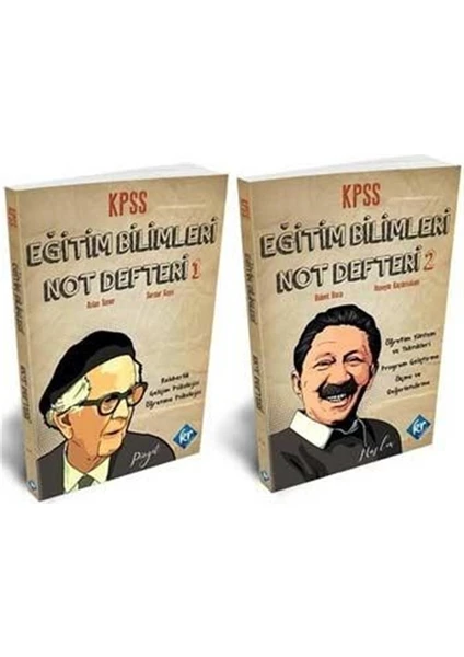 Kr Akademi Yayınları KPSS Eğitim Bilimleri Defterleri (2 Cilt)