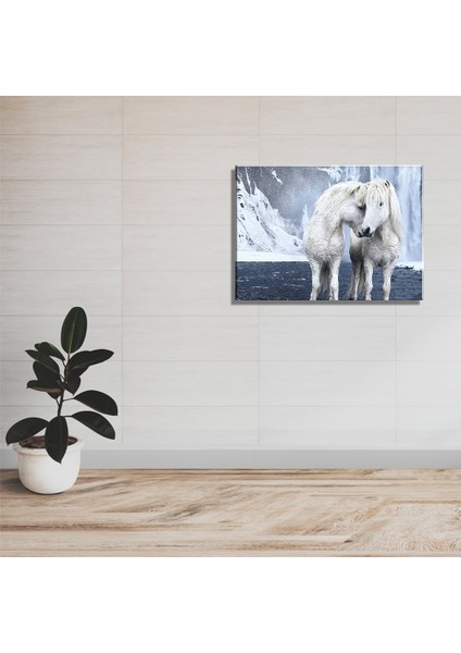Beyaz Midilliler Fotograf Sanatı Kanvas Tablo TBL1600 (35X50 Cm) fiyatları