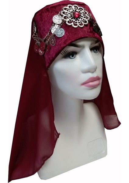 Halime Sultan Başlığı Alp Şapkası Ertuğrul Osmanlı Başlıkları Okçu Kemankeş Kadın Şapkas Modelleri