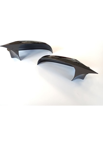 Bmw 3 Seri E 93 Lci Batman Ayna Kapağı 2010-2012 Parlak Siyah fırsatları