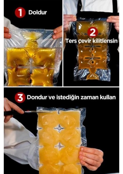 3'lü Mutfak Seti + Lezzet Küpü