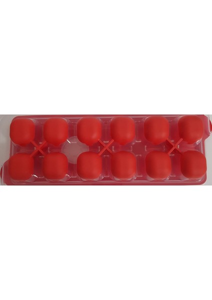 Morzahome Buzluk 11X27CM 12 Hazne Doldurma Kapaklı-1 Adet
