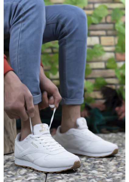 Beyaz Beyaz Kadın-Erkek Sneaker 0012853