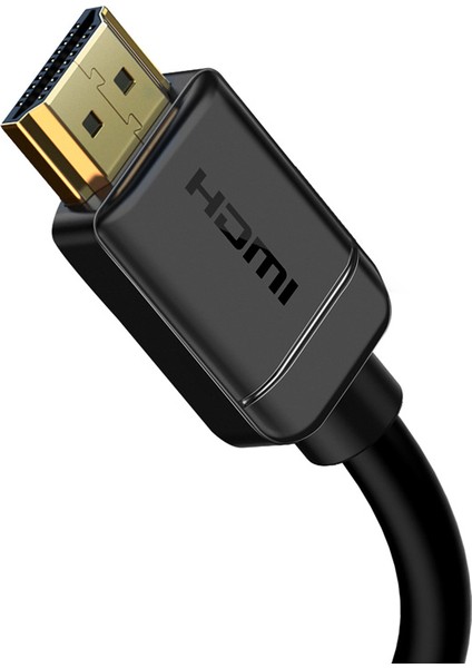 High Definition 4K 60Hz HDMI To HDMI Kablo 1m Siyah