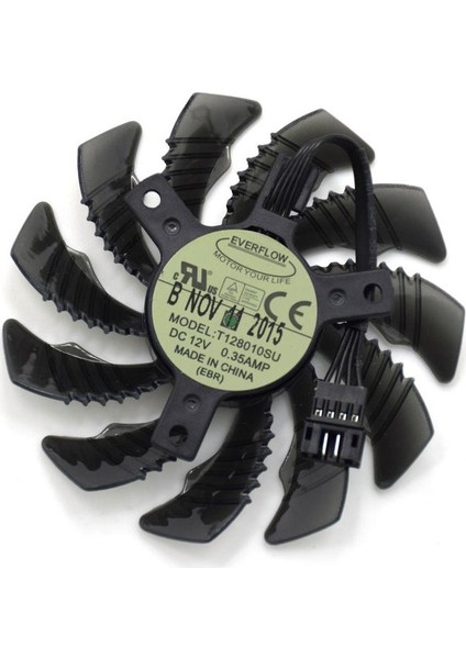 75 mm T128010SU 4pin Soğutucu Fan