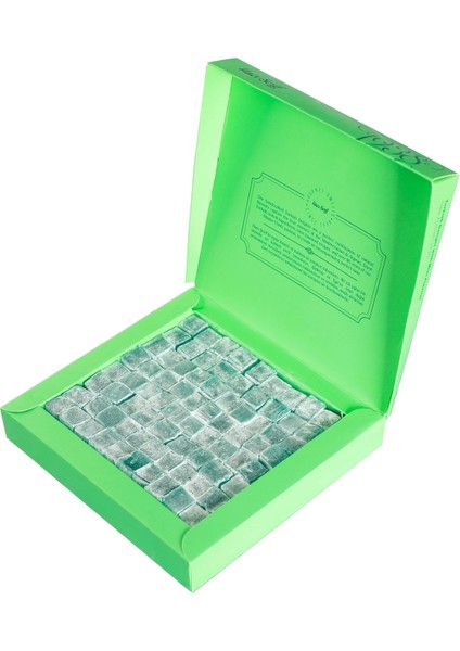 Nane Aromalı Lokum (500 g)- Renkli Kutu