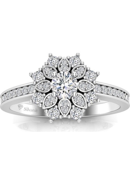 0,40 Karat Pırlantalı Tasarım Star Yüzük modelleri