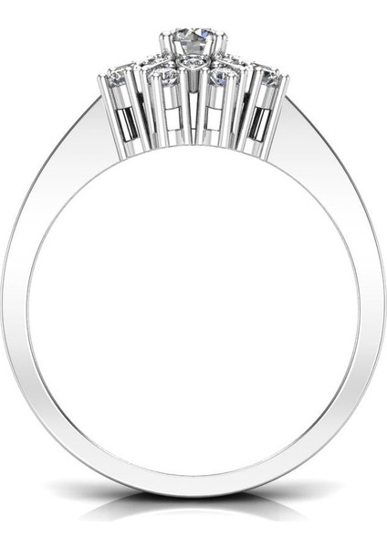 0,40 Karat Pırlantalı Tasarım Star Yüzük fırsatları