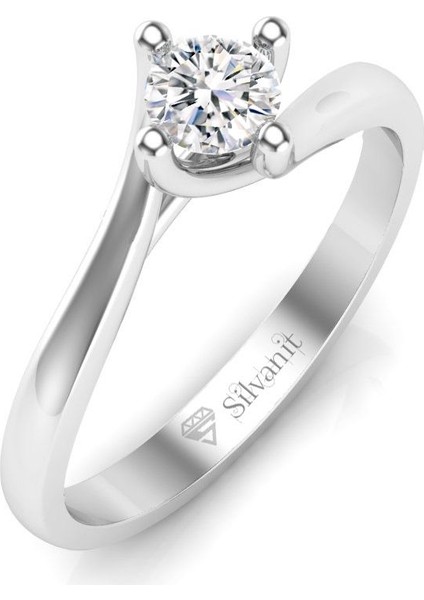 0.40 Karat G Renk Uluslararası Sertifikalı Pırlanta Tektaş Yüzük fiyatları