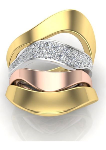 0,60 Karat Pırlanta Fantezi Yüzük