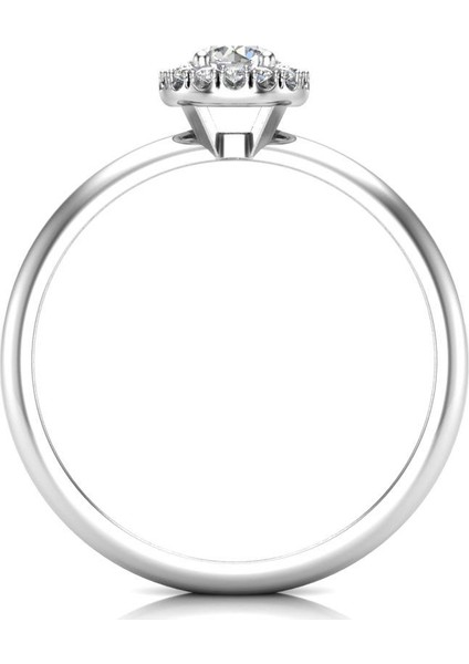 0,40 Karat G Renk Uluslararası Sertifikalı Pırlanta Yüzük fırsatları