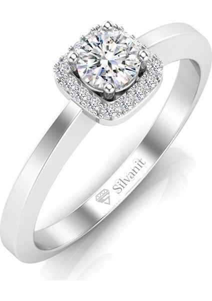 0,45 Karat G Renk Uluslararası Sertifikalı Pırlanta Tektaş Yüzük fiyatları