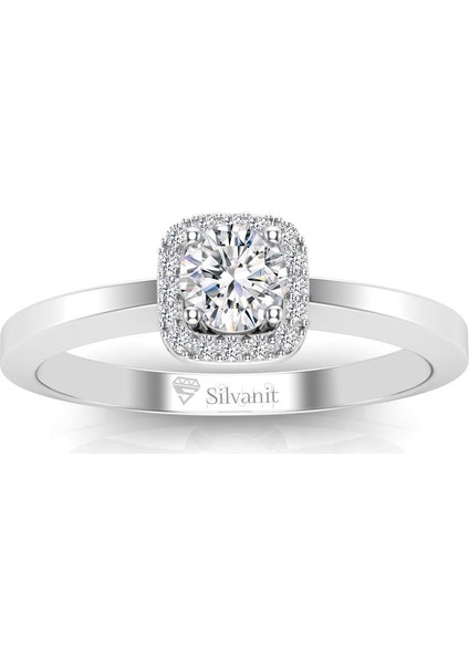 0,45 Karat G Renk Uluslararası Sertifikalı Pırlanta Tektaş Yüzük modelleri