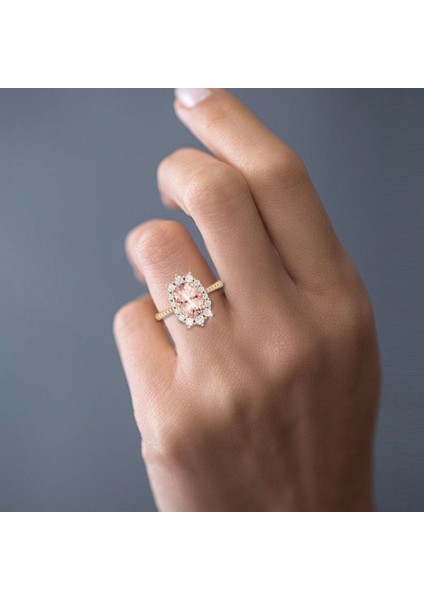 Morganite Pırlanta Yüzük indirimleri