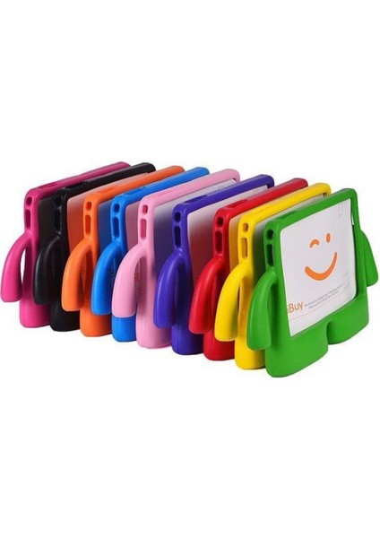 Apple iPad 10.2 Ibuy Standlı Eğlenceli Çocuk Kılıf Kids Case Ibuy Stand 10.2 8.nesil Siyah