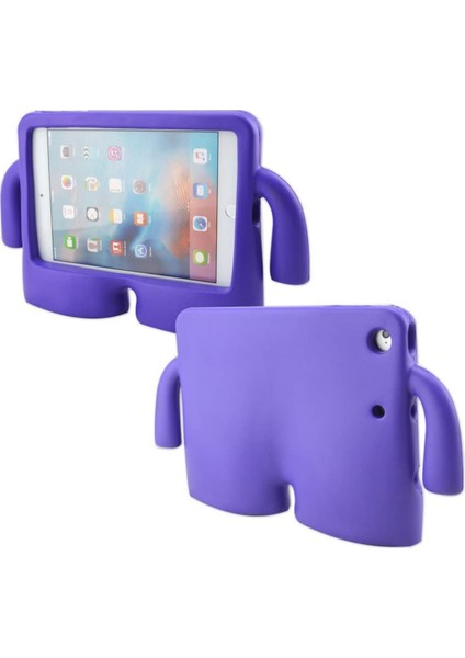 galaxy Tab A 8.0 (2019) T290 Ibuy Standlı Eğlenceli Çocuk Kılıf Kids Case Ibuy Stand A.8.0 2019 T290 Mor
