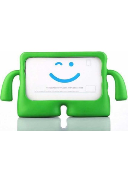 Apple iPad Pro 10.5" 7.nesil Ibuy Standlı Eğlenceli Çocuk Kılıf Kids Case Ibuy Stand 10.5" 7.nesil Yeşil