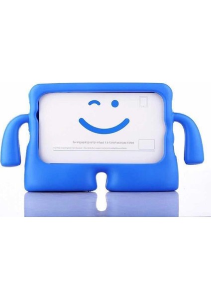 Apple iPad Pro 10.5" 7.nesil Ibuy Standlı Eğlenceli Çocuk Kılıf Kids Case Ibuy Stand 10.5" 7.nesil Mavi