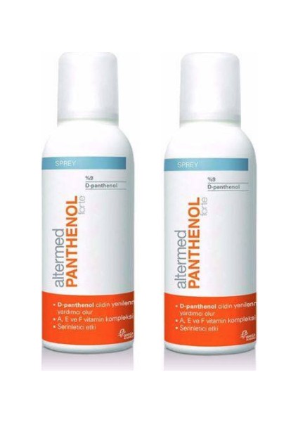 Panthenol Forte %9 Nemlendirici Sprey 150 ml x 2 Adet