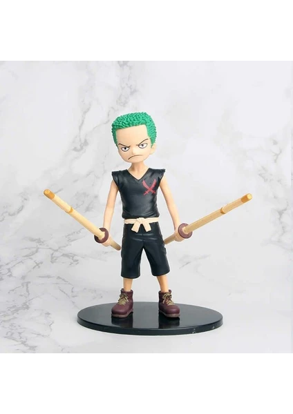 Hd Marketim Anime Naruto Action Figure 3droronoa Zoro 14CM Oyuncak