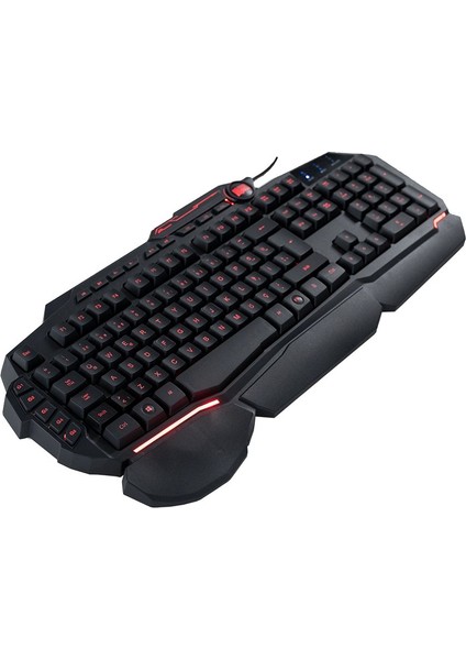 Blackstar BS26M-WP USB Kablolu Rainbow Multimedya Su Geçirmez Membran Tuş Makrolu Klavye