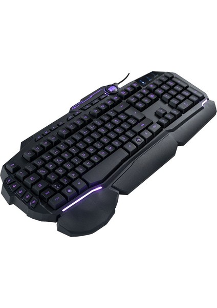 Blackstar BS26M-WP USB Kablolu Rainbow Multimedya Su Geçirmez Membran Tuş Makrolu Klavye
