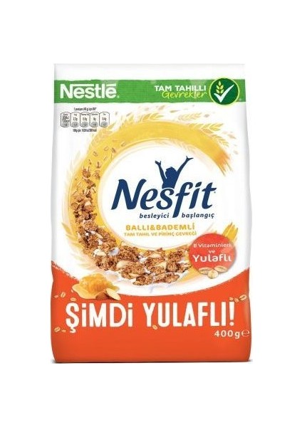 Nestle Nesfıt Ballı Bademlı Gevrek 400 gr