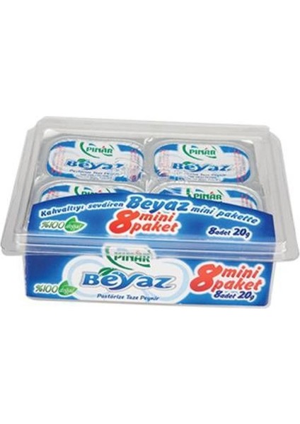 Beyaz Krem Peynır 8 x 20 gr