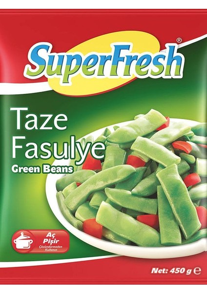 Süperfresh Taze Fasülye 450 Gr