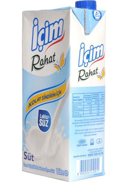 Icım Laktozsuz Sut 1 lt