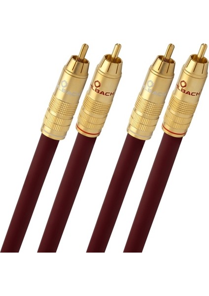 Nf 214 Master Bordo Lf Rca Fono Kablo (2X1M)