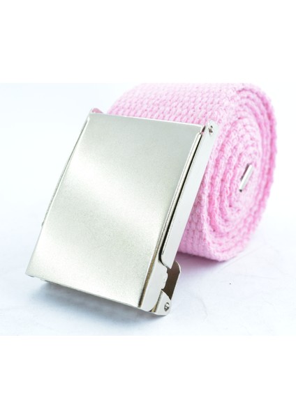 Açık Pembe Kolon Kemer 4 cm