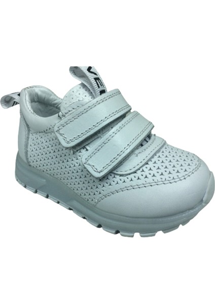 Bebe Kız Erkek Unisex Çocuk Spor Ayakkabı Beyaz Lazer Cırt % 100 Deri Anatomik fiyatları