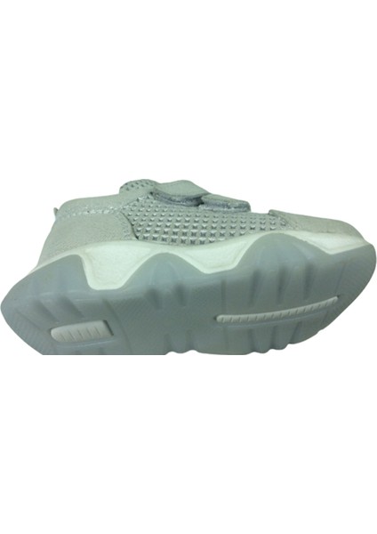 Bebe Kız Çocuk Spor Ayakkabı Gümüş Lazerli CIRTLI%100DERI Anatomik indirimleri