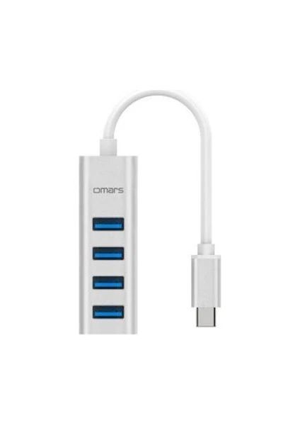 Type-C To USB 3.0 4 Portlı Hub Çoklayıcı