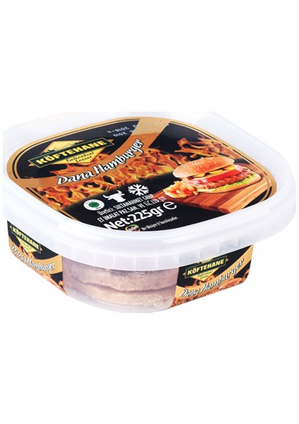 Hazır Hamburger Köftesi 225 gr