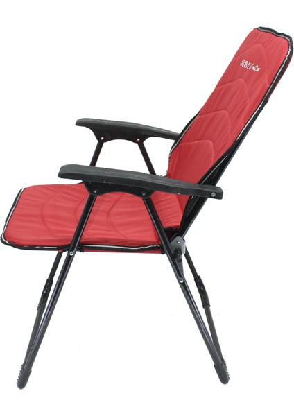 Quatro Katlanır Kamp Sandalyesi - Kırmızı (2 Adet) fırsatları