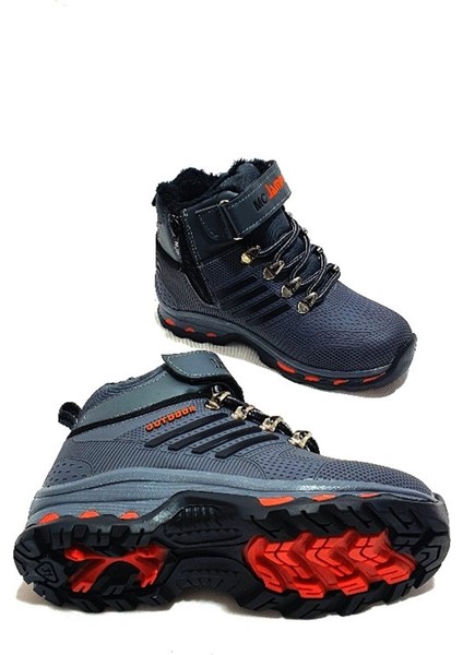1832 Trekking Çocuk Bot - Gri - 34