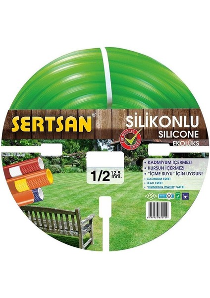 1/2'' Eko Silikonlu Market Tipi Hortum 15 M