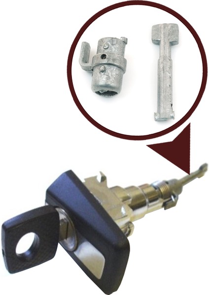 BDP508 Mercedes W124 S124 İçin Ön Sağ Kapı Kilidi Tamir Seti 37.5 mm 1247600177 fiyatları