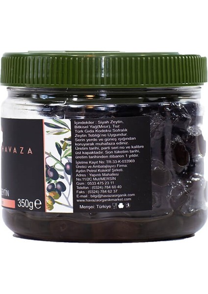 Siyah Sele Zeytin - 350 gr