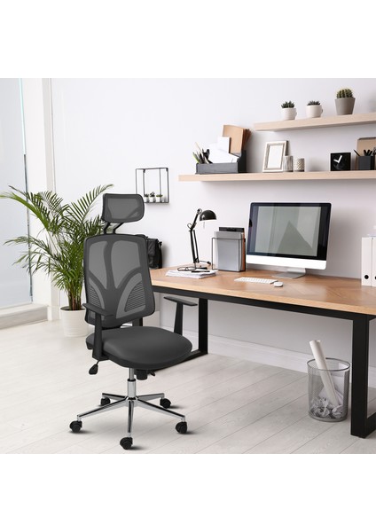 Venedik Plus 50300 Fileli Başlıklı Yönetici Ofis Koltuğu Çalışma Koltuğu