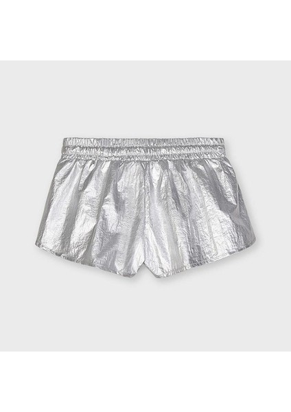 Kız Çocuk Kısa Pantolon Metalık Myrl 3211